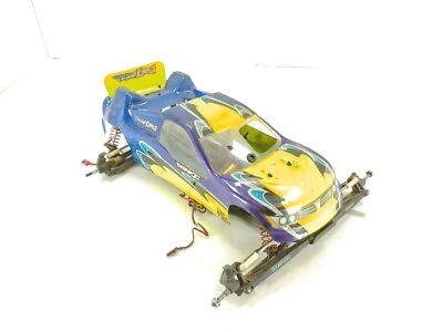 $199.99 • Buy *RARE* Team Losi Racing Graphite 1/10 2wd Stadium Truck Roller Slider Chassis