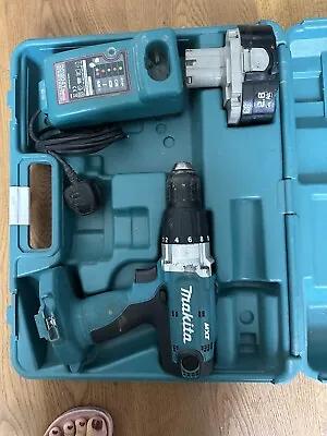 £25 • Buy Makita 844D Cordless Hammer Drill Driver MXT Series With Batteries And Charger