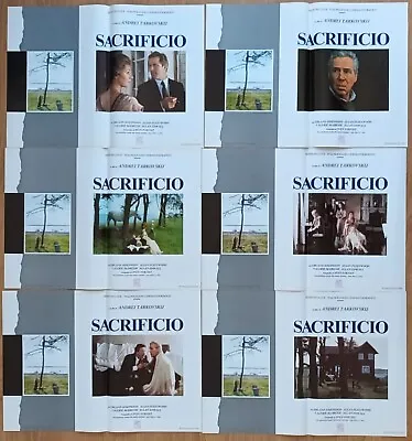 $213.58 • Buy The Sacrifice ORIGINAL Italian 6 Photobusta Set '86 POSTER  Andrei Tarkovsky