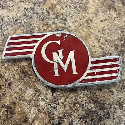 Vintage 1952 Gm General Motors Chevrolet Truck Heater Emblem Red • $87.43