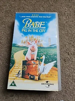 Babe Pig In The City VHS • £5.50