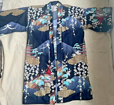 Vintage Japanese Kimono Robe Made In Japan Size 42 • $49