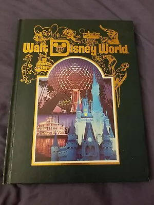 Walt Disney World Souvenir Hardcover Book 1986 Magic Kingdom Epcot Resort Hotels • $45