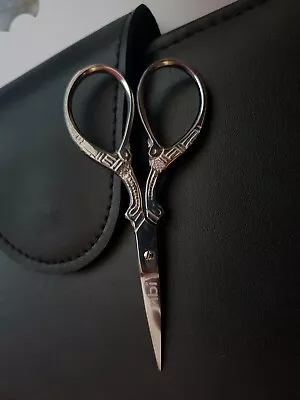 Multi Purpose Small Embroidery Fancy Scissors Sewing Crafts Vintage Style Patter • £3.69