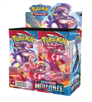 $199.85 • Buy NEW POKEMON TCG Sword And Shield Battle Styles Booster Box *FACTORY SEALED BOX*