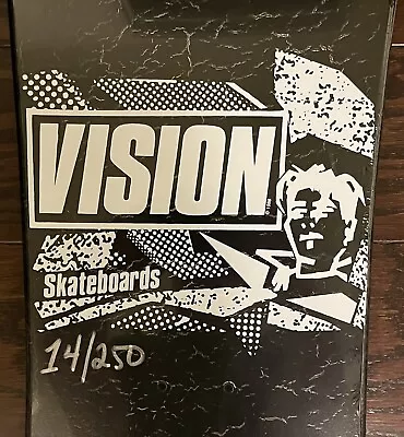 Vintage Vision Crackle Mark Gonzales Face 14/250  Skateboard Reissue Gonz Rare • $79