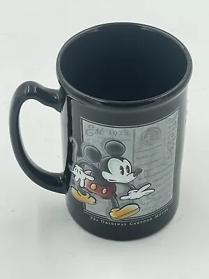 Disney Mickey Mouse 3D Black Coffee Mug The Original Cartoon Mouse • $22.95