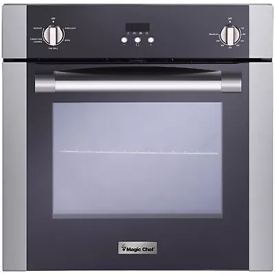 Magic Chef 2.2 Cubic Foot Built In Programmable Wall Convection Oven (Damaged) • $208.27