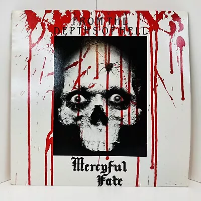 Mercyful Fate SN 1002 LP Live From The Depths Of Hell Vinyl VG+/VG+  UK Press • $49.95