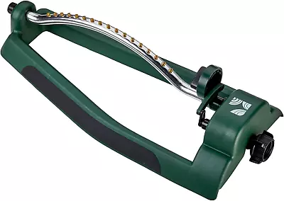 Lawn Oscillating Water Sprinkler Adjustable Pattern To Cover 3400 Sq.Ft. • $25.96