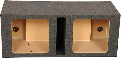 Square Kicker Solobaric Dual 12  Ported L3 L5 L7 Subwoofer Box Speaker Enclosure • $118.99