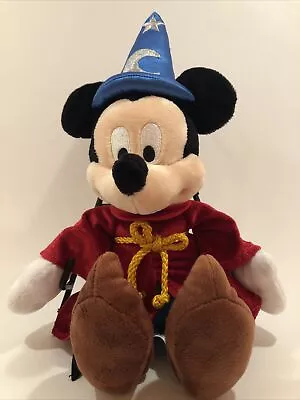 Mickey Mouse Walt Disney Fantasia Sorcerer Plush 13’ • $9.99