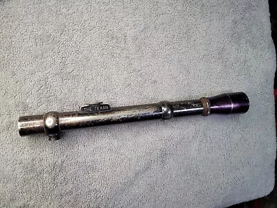 $70 • Buy Vintage Norman Ford Co. The Texan Rifle Scope Crosshair 7/8  Diameter Tube 