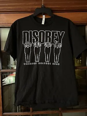 $0.99 • Buy Disobey The Media T-Shirt  Size Medium Anonymous - V For Vendetta