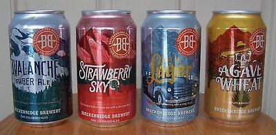 #10 4 Craft Cans From Breckenridge Brewery Littleton CO Beer Ale IPA Micro • $14.95