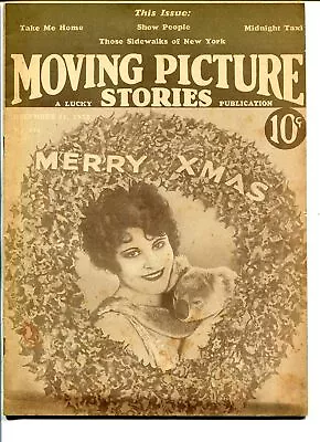 MAG: Moving Picture Stories 12/11/1928-Christmas-Sidewalks Of New York-pulp-VG • $168