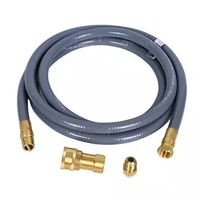 10 Feet 1/2  ID Natural Gas And Propane Gas Quick Connect Hose Kit -Quick Dis... • $52.53