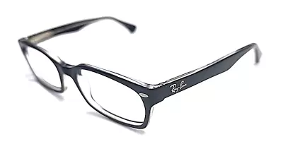 Ray Ban RB5150 2034 Black Rectangle Eyeglasses 52/19 135 LDA • $19.79