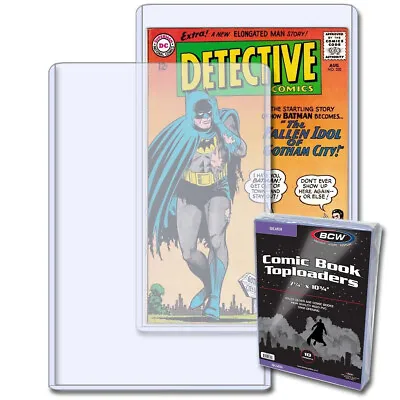30 BCW Rigid Silver Age Comic Book Hard Plastic Topload Holders • $59.88