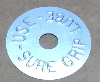 Axle Tag Gear Ratio 8 3/4 Sure Grip Aluminum Dodge & Plymouth Mopar A B E Body • $14.55