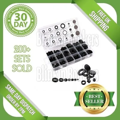 Set Of 125pc Rubber Grommets Blanking Closed Or Open Blind Assorted Sizes Wiring • £5.95