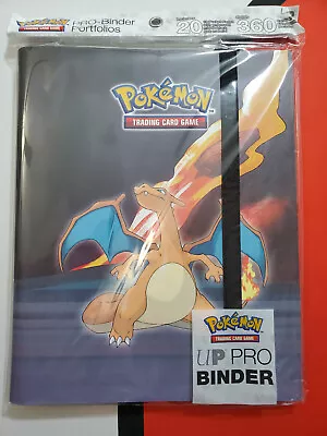 Charizard UltraPro Scorching Summit 9-Pocket PRO-Binder For Pokemon Side Loading • $22.99