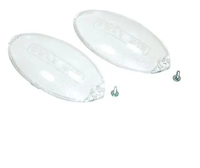 2 X Beko AEG Oval Oven Cooker Vent Extractor Hood Light Bulb Diffuser Cover • £8.50