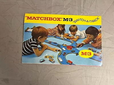 Matchbox M-3 Switch-A-Track Catalogue/Instructions 1970 • $35