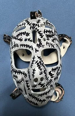 Gerry Cheevers Fiberglass Goalie Mask With Buckle Straps. Goalie Monster Canada • $250