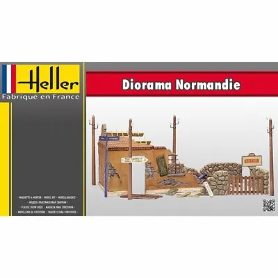 HEL81250 - Heller 1:35 - Normandy Ruin Diorama • £16.99