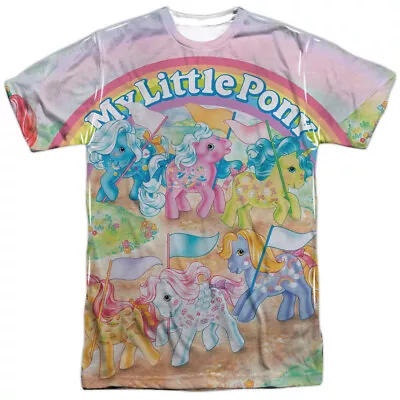 My Little Pony Classic Ponies Licensed Sublimation Adult T-Shirt • $25.95