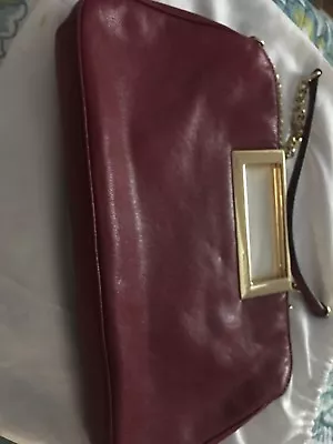 Michael Kors Berkley Large Clutch - Claret Red - Org $228 NWT • $85