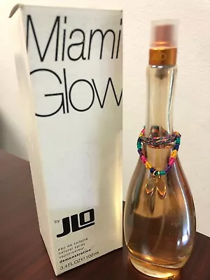 MIAMI GLOW By JLO DIST. LANCASTER GROUP US LLC  3.4 Oz / 100 ML EDT Spray Tester • $99.99