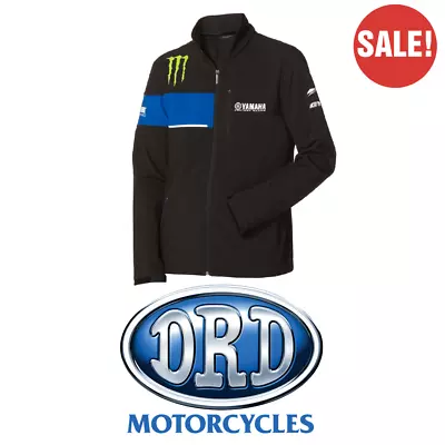 Genuine Yamaha  Men's Monster Energy Racing Team Softshell Jacket WAS: £109 • £54.50