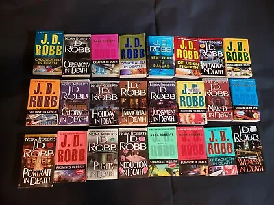 Nora Roberts Writing As JD Robb In Death Series - You Pick! • $3.89