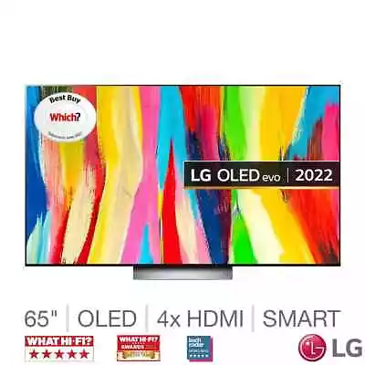 £575 • Buy LG OLED65C26LD 65  Smart 4K UHD HDR OLED Freeview TV