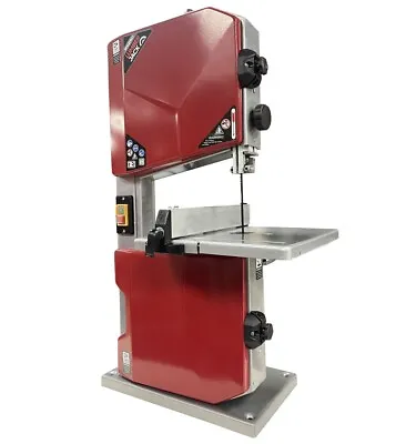 Lumberjack 10  Bench Top Bandsaw Hobby DIY Saw With 45 Tilt Table & Fitted Blade • £199.99