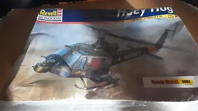 Revell 1:48 Scale MARINES HUEY HOG Helicopter Model Kit #85-5201 New Sealed • $10.16