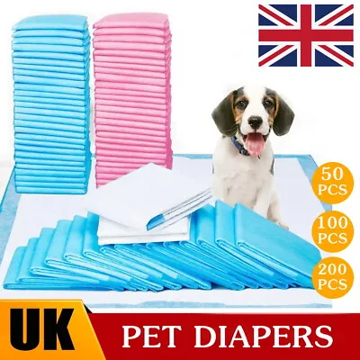 £10.99 • Buy Heavy Duty Large Puppy Pet Training Wee Pee Toilet Pads Pad Floor Mats Dog New