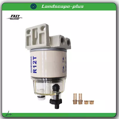 Fit For Marine Spin-On Fuel Filter / Water Separator 120AT 10 Micron 57 LPH R12T • $21.12