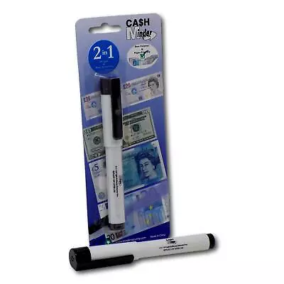 £3.76 • Buy Cash Minder UV Counterfeit Fake Forged Money Note Checker Detector Marker Pen