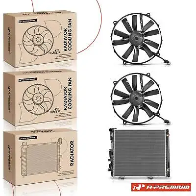Radiator & Cooling Fan Assembly Kit For Mercedes-Benz W124 300E 300CE 300TE E320 • $209.99