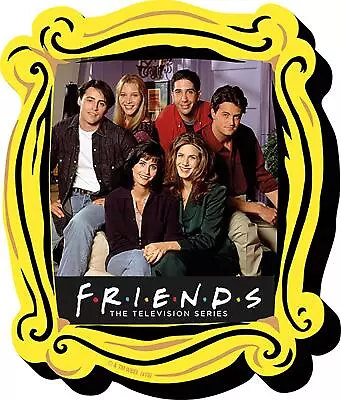 Friends Cast In Picture Frame Plastic Magnet • $9.99