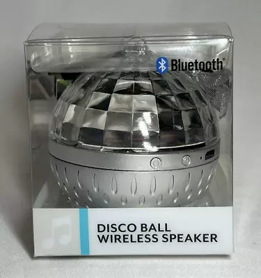 Bluetooth Disco Ball Speaker - Vivitar 1970's Party  Vibe New Small Portable • $12.95