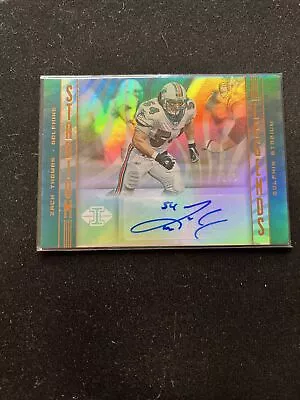 2019 Panini Illusions Stadium Legends Zach Thomas Auto 1/3 - Miami Dolphins HOF • $124.99