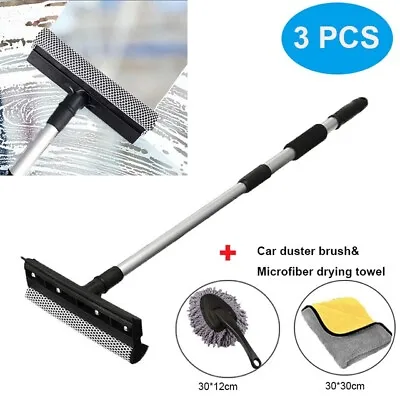 £17.99 • Buy Professional Large Window Cleaner Equipment Glass Cleaning Telescopic Squeegee