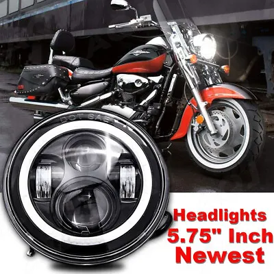 For Suzuki Boulevard M109R C90T M50 5.75 Inch 5 3/4 LED Headlight Hi-Lo DRL Lamp • $48.99