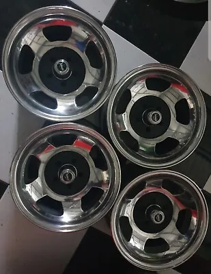 $1195 • Buy Magnum Jelly Bean 14x7 Holden HK HT HG Polished New Nuts Caps LH LX UC Torana
