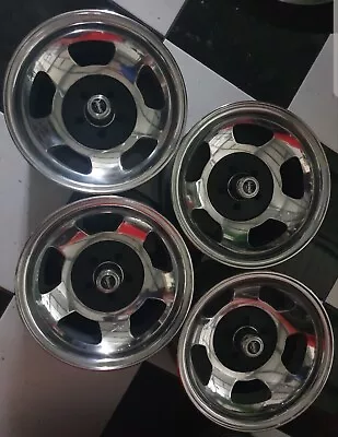 $1195 • Buy Magnum Jelly Bean 14x7 Holden HK HT HG Polished New Nuts Caps LH LX UC Torana