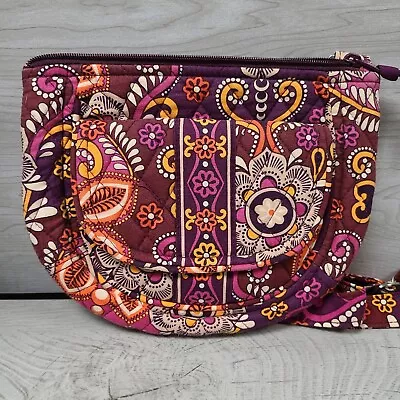 Vera Bradley Paisley Meets Plaid Shoulder Crossbody Bag  • $13.50